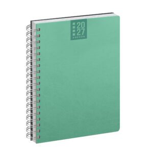 Agenda con Spirale Giornaliera in 11 Colori